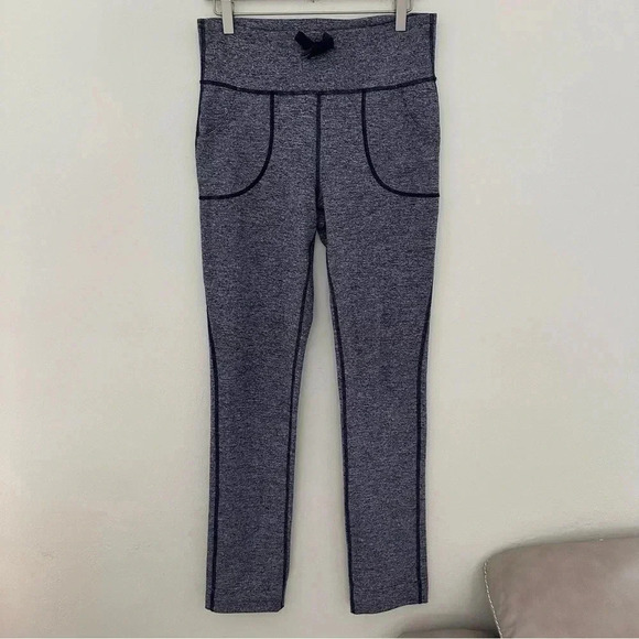 Lululemon Skinny Will Pant in Heathered Black Grape Size 10 - Picture 1 of 12